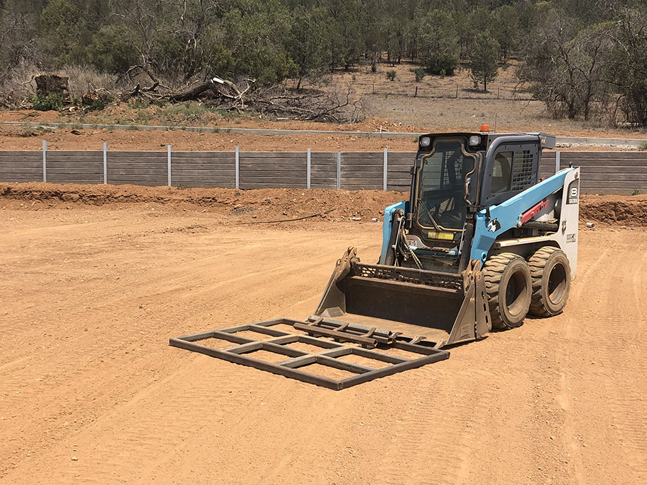 Skid Steer Mick's Excavations Tamworth NSW